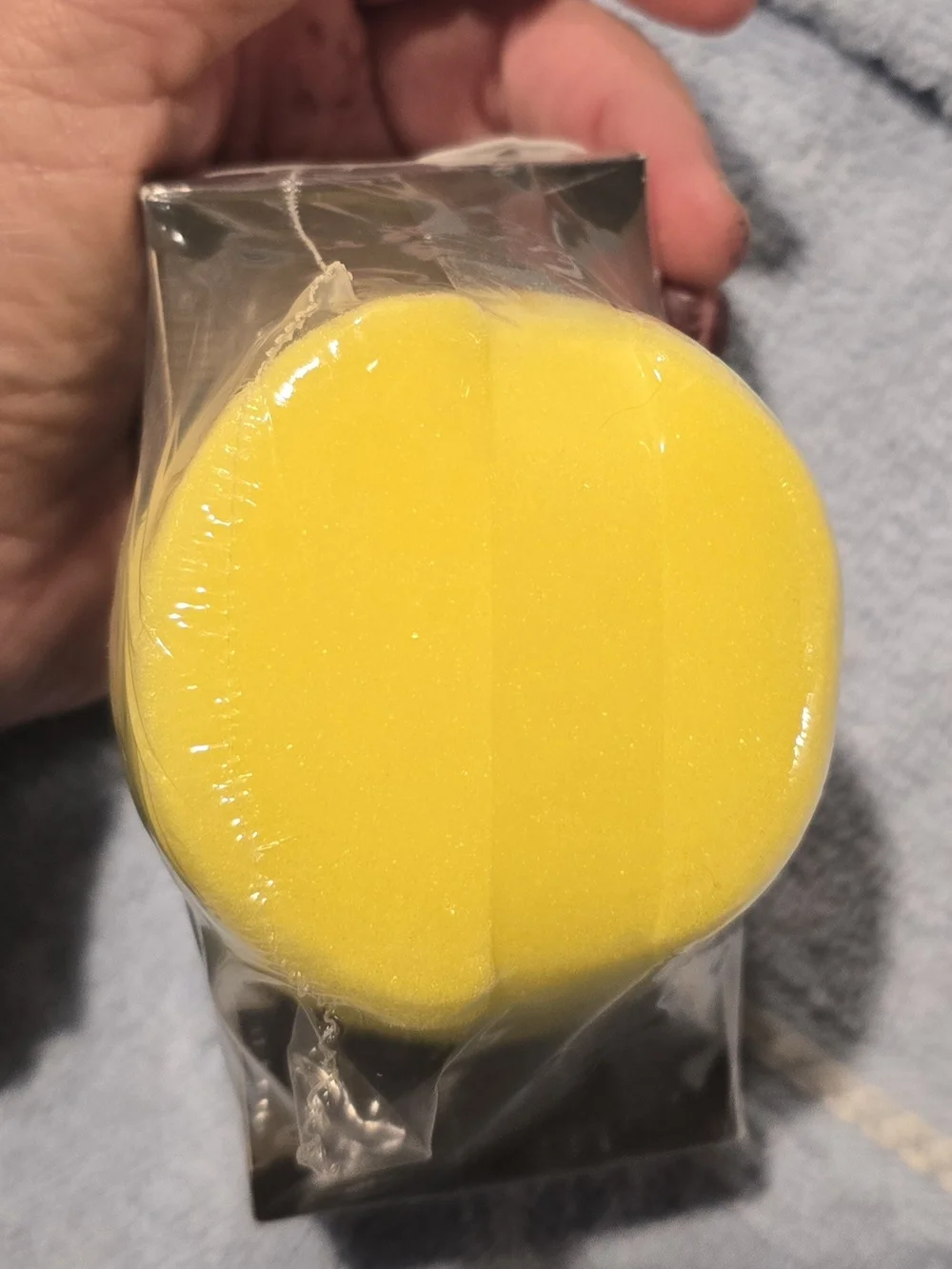 Yellow Beeswax Furniture Sponge - Wood Care Applicator